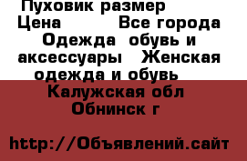 Пуховик размер 42-44 › Цена ­ 750 - Все города Одежда, обувь и аксессуары » Женская одежда и обувь   . Калужская обл.,Обнинск г.
